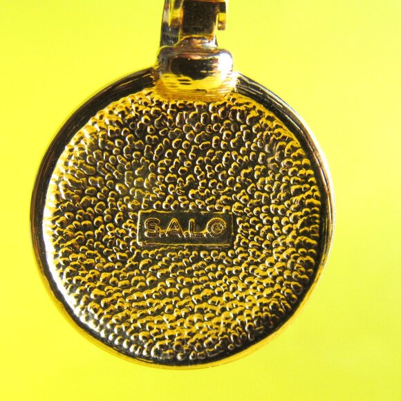 Swarovski Savvy Collection Pendant Blue with clear crystals - Picture 5 of 8